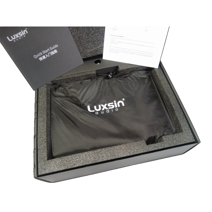Luxsin X9 DAC/amplificador audífonos/eq./ Asistido por IA