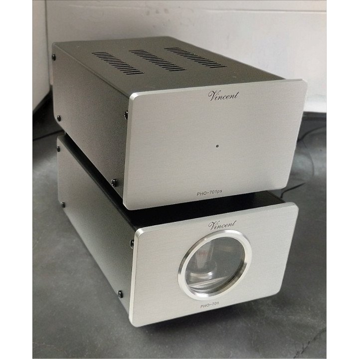Vincent PHO-701 preamplificador fono MM y MC con salida de bulbo